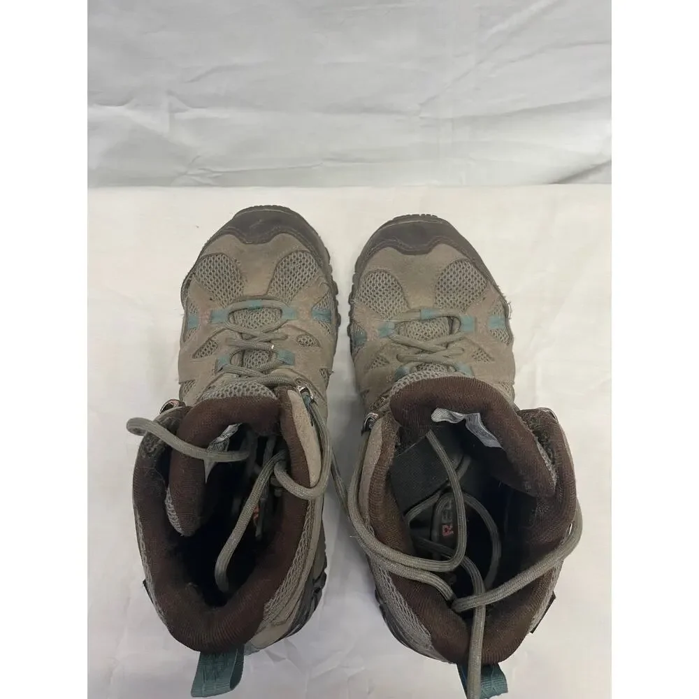 Merrell Women's Hiking Shoes Deverta 2 Mid Waterproof Size 6 - Pre Owned
